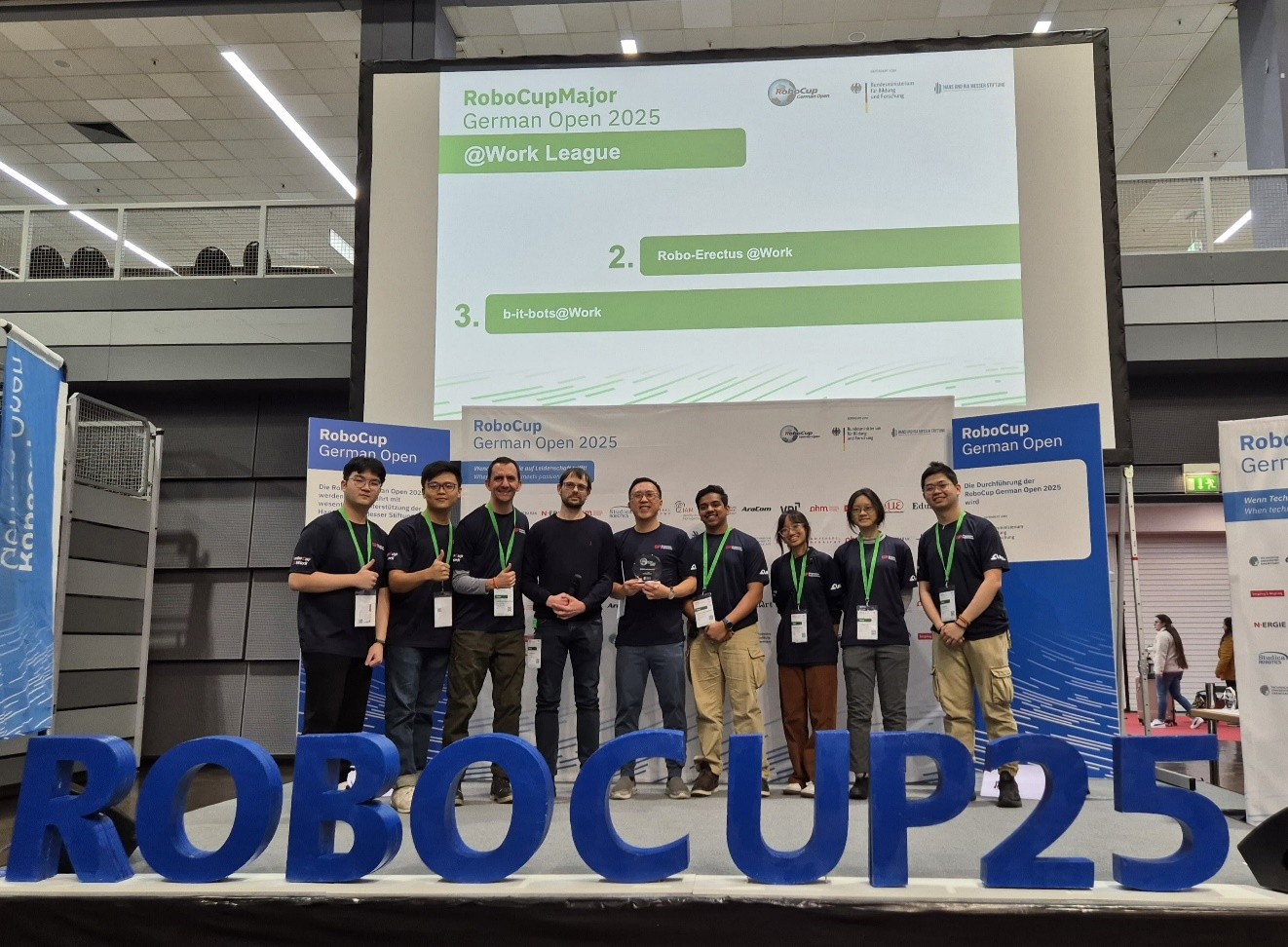 Award Ceremony at RoboCup German Open 2025